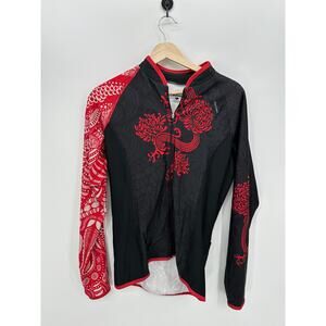 Shebeest Cycling Jacket Size L Full Zip Dragon Cycling Lightweight Training